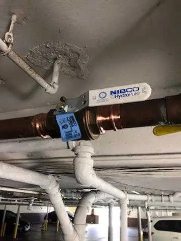 Copper pipe repair and valve work for Backflow Testing in Luxomni